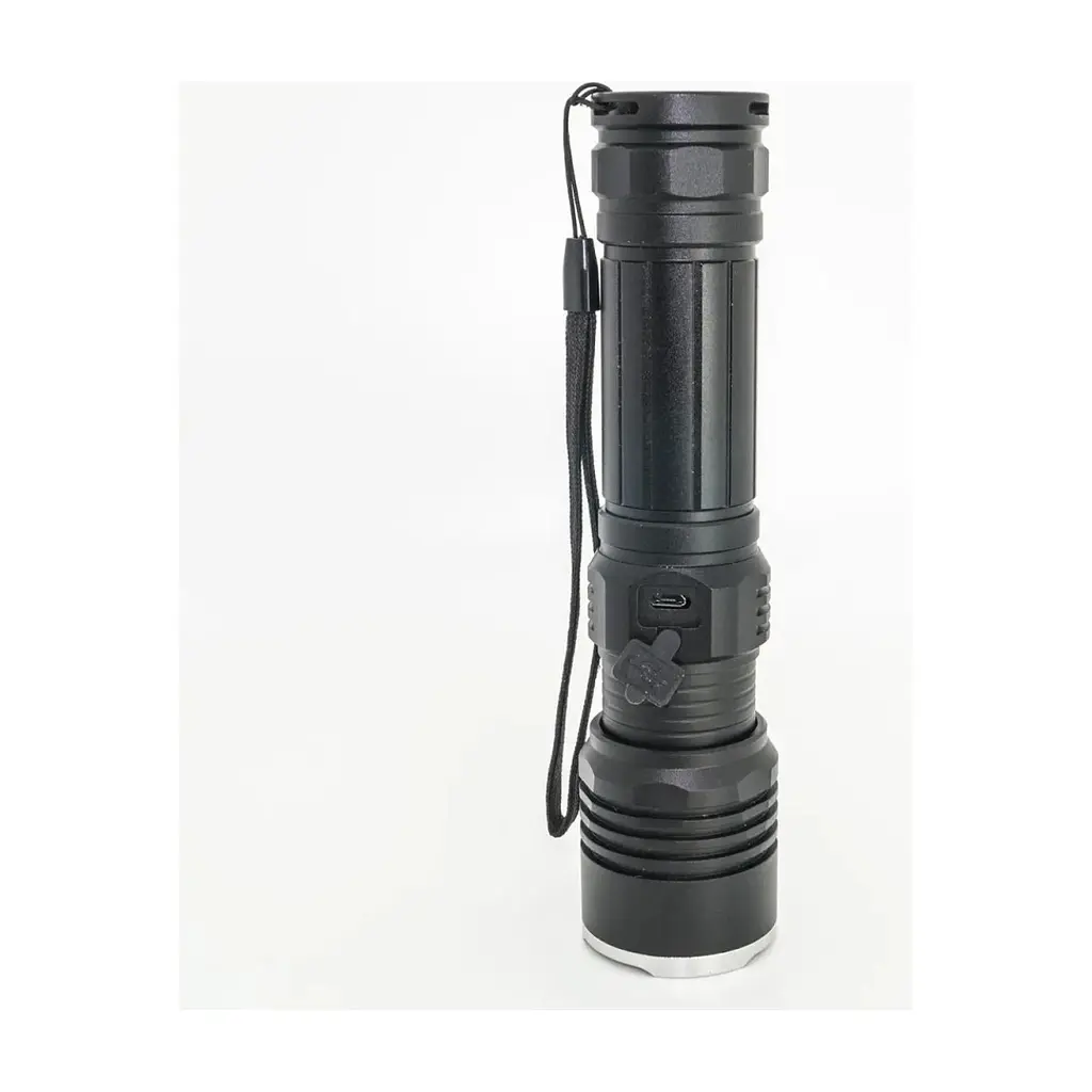 Ліхтар Quantum Solid-M 10W LED з USB + Li-ion18650/2600mAh box (QM-FL1020-18650/2600-CB) - фото 8