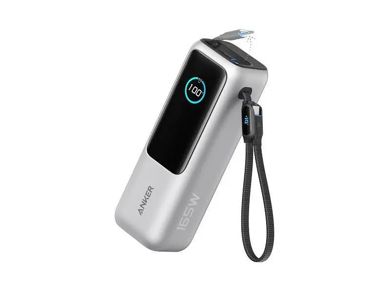 Зовнішній акумулятор (павербанк) ANKER ZOLO Power Bank 25000mAh 165W Silver (A1695H41)