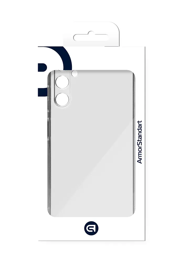 Прозрачный чехол для Samsung Galaxy A05s (A057) с защитой камеры, тонкий, силиконовый, бесцветный, ударостойкий, противоударный бампер c закрытой камерой, ArmorStandart (ARM72578) - фото 3
