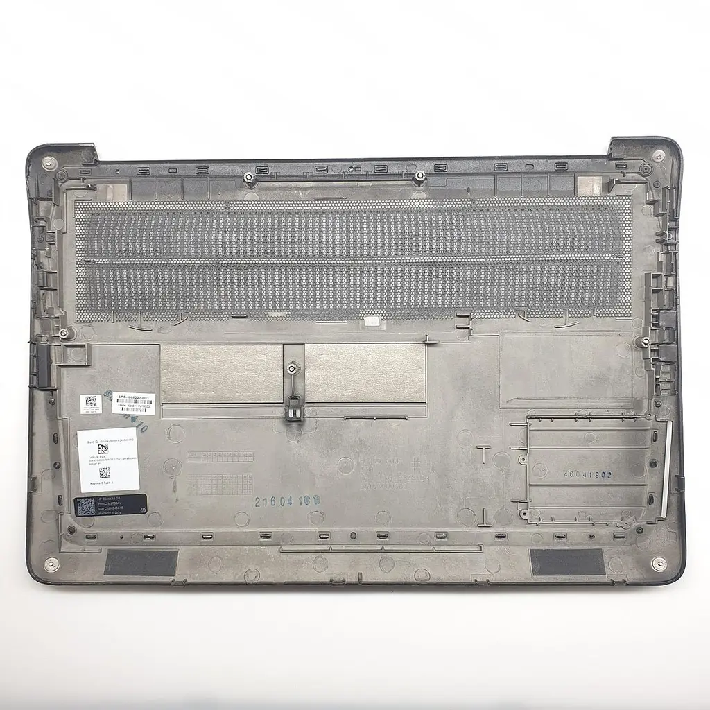 Нижня частина корпусу для ноутбука HP ZBook 15 G3 (848227-001) Б/в - фото 2