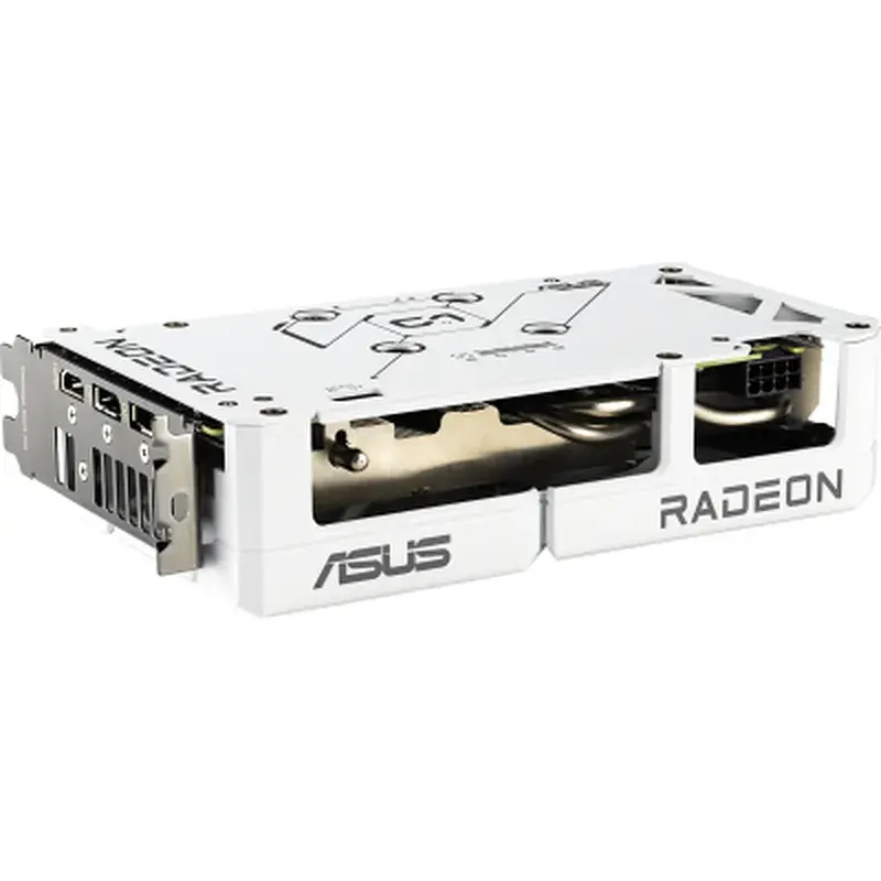 Відеокарта ASUS Radeon RX 9060 XT 16Gb DUAL WHITE OC (DUAL-RX9060XT-16G-WHITE) - фото 8