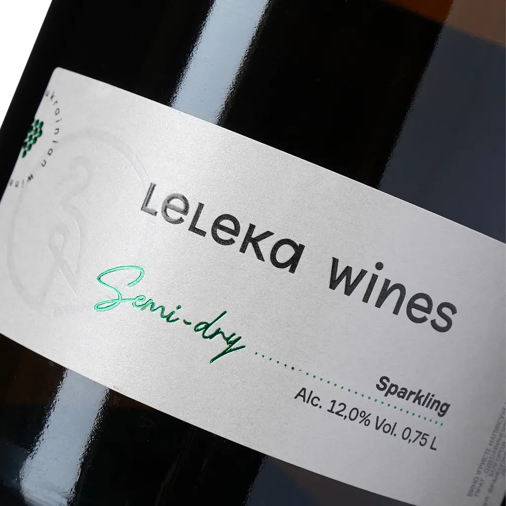 Вино ігристе Leleka Wines Semi-Dry біле напівсухе 0.75 л - фото 6