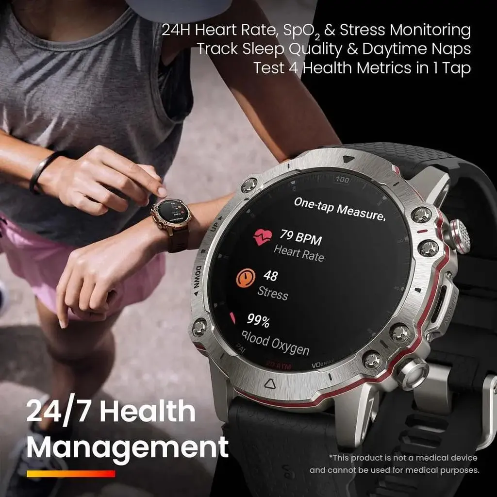 Смарт-часы Amazfit Falcon Titanium - фото 10