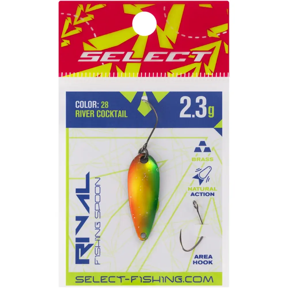 Блесна Select Rival 2.3g 30mm #28 River Cocktail - фото 2