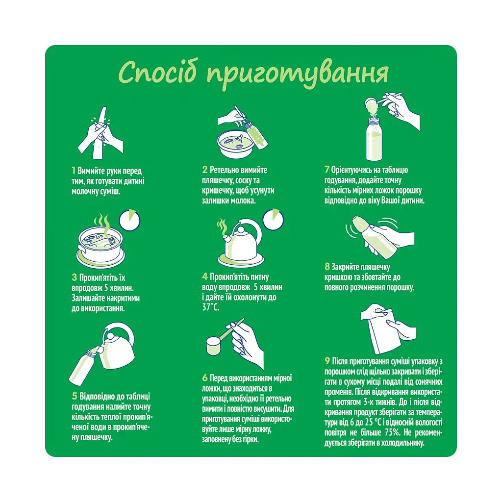 Дитяча суміш Nestogen 1 з лактобактеріями L. Reuteri з народження 600 г (7613287103680) - фото 3