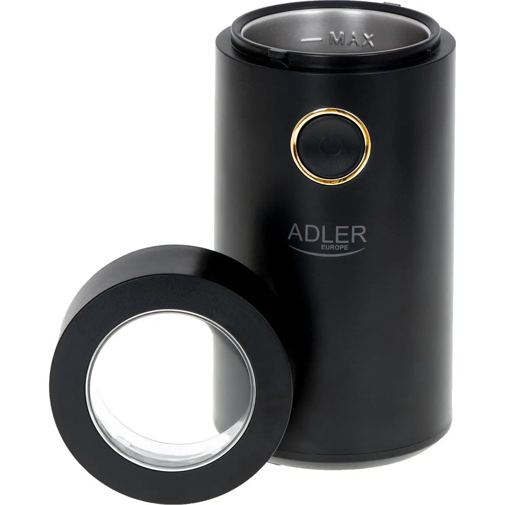 Кавомолка Adler AD 4446 Black/Gold [132635] - фото 3