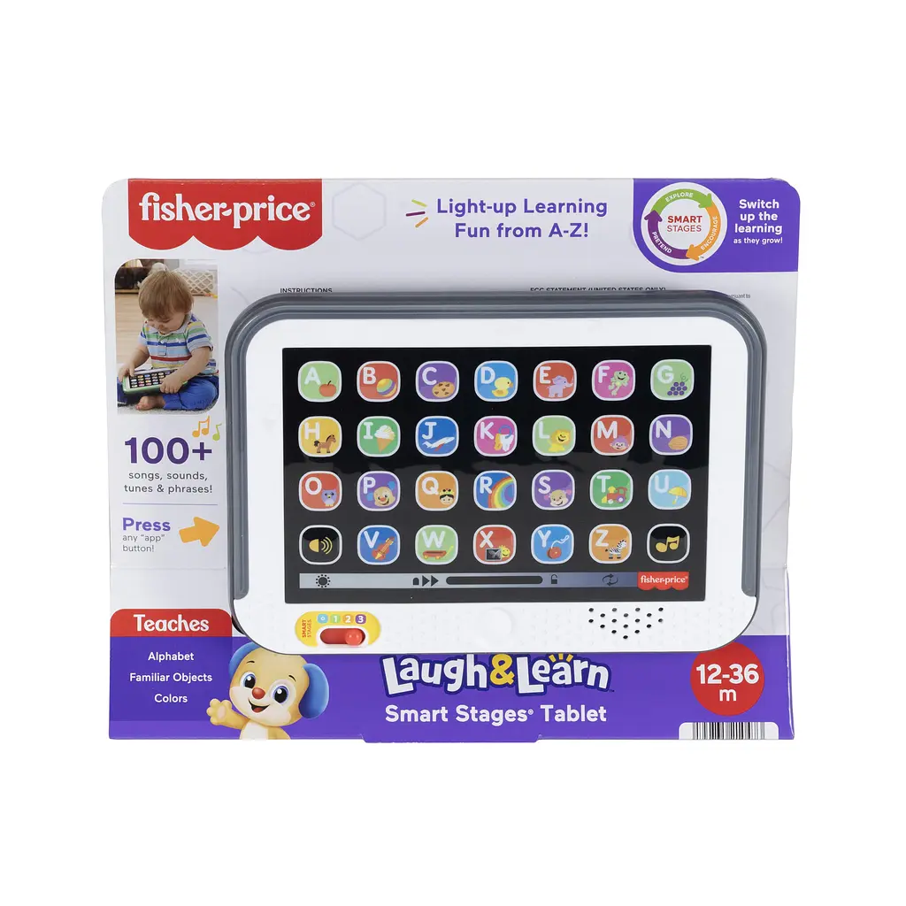 Навчальна іграшка Fisher-Price Розумний планшет Smart Stages (JNH93) - фото 6