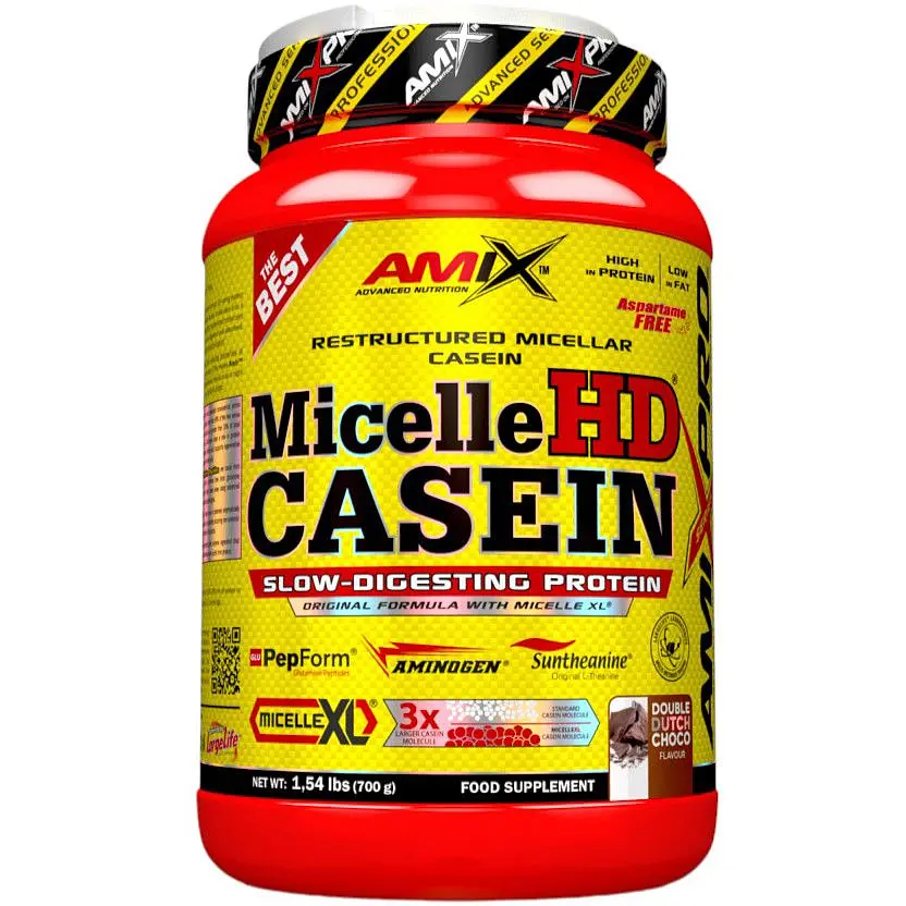 Протеин Amix Pro Micelle HD Casein Двойной голландский шоколад 700 г (819292) - фото 1
