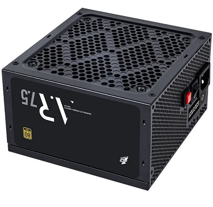 Блок живлення 750 Вт, 1stPlayer PS-750AR, чорний, 80+ золотистий, Active PFC, 12 см, 3xMolex/5xSATA/4x6+2-pin/2x4+4-pin/