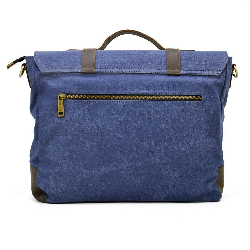 Чоловічий шкіряний портфель TARWA 38х31х9 см sum0026653 - фото 3