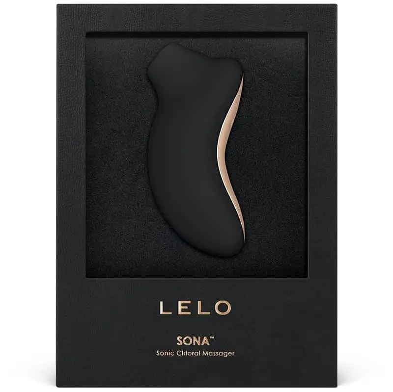 Стимулятор Lelo Sona Безконтактний звуковий клітора, 11.5х5.6 см чорний - фото 3