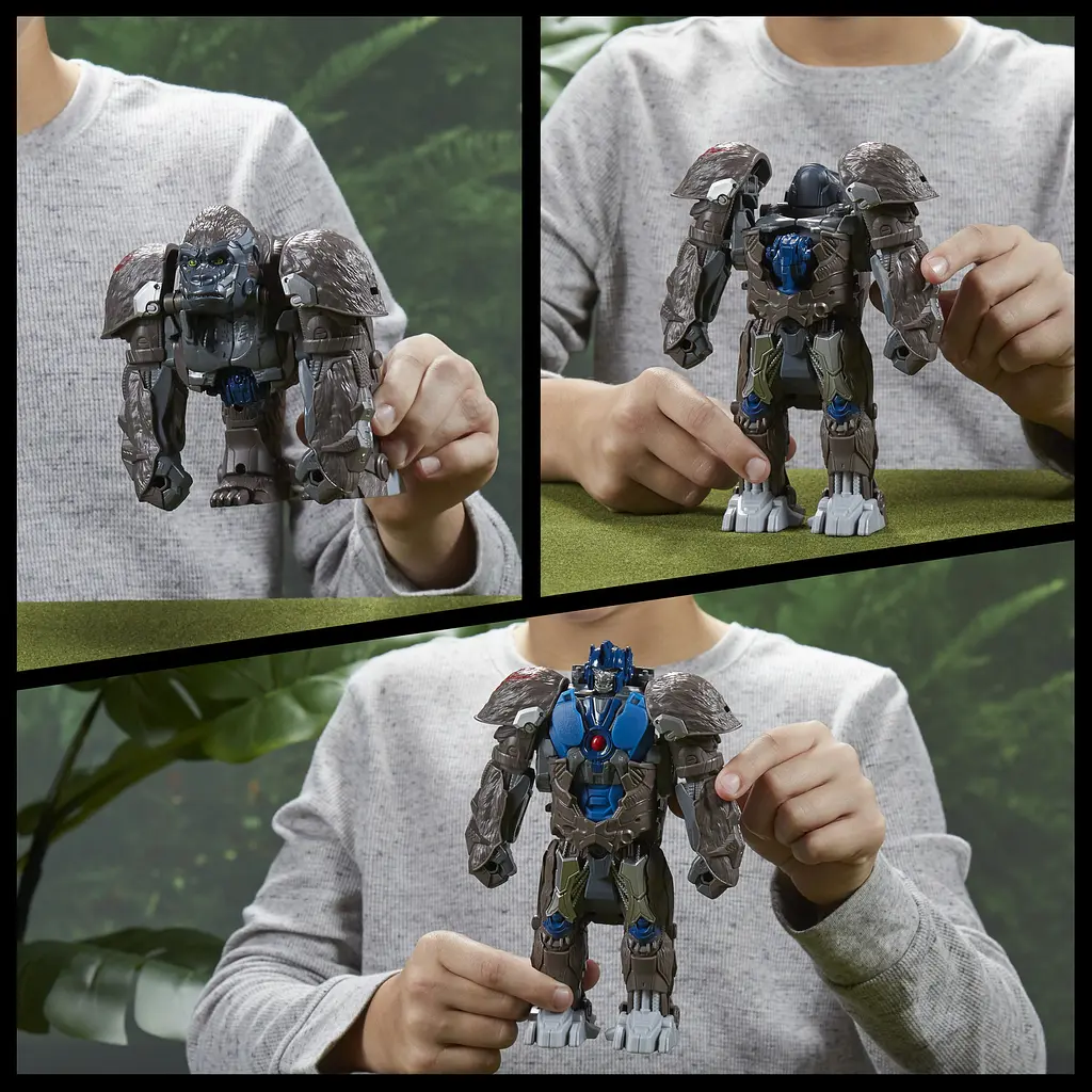 Іграшка-трансформер Hasbro Optimus Primal Smash Changers серії Трансформери: Повстання звірів (F3900_F4641) - фото 8