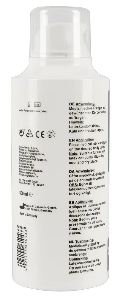 Гель для фістингу Eros Fisting Gel, 500 мл + очищувач 50 мл - фото 5
