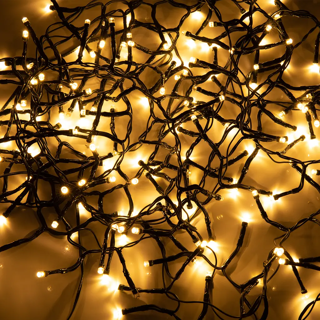 Електрогірлянда вулична Yes! Fun Кластер 250 LED мерехтіння 5 м тепло-біла (975065) - фото 5