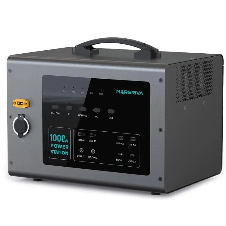 Зарядна станція Marsriva MP10 / 1000 Вт / 1176 Вт/ч / LiFePO4 (MP10V2_MARSRIVA) - фото 3