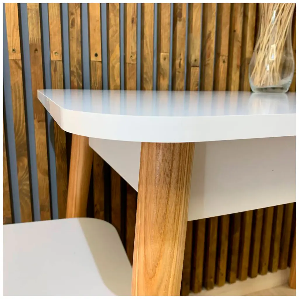 Обідній стіл Lion Маямі-2 дерев'яні ніжки Німфея альба (LION-041003) - фото 4