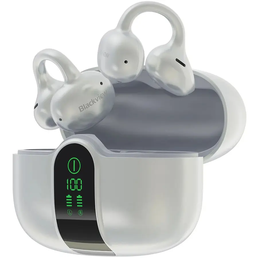 Навушники TWS Blackview AirBuds 15 Frost Білий - фото 4