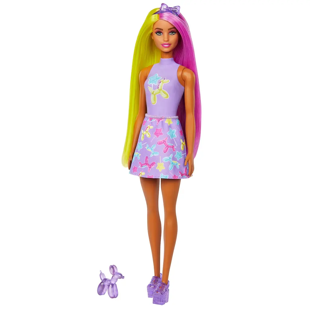 Кукла-сюрприз Barbie Color Reveal Шариковые любимцы (JFV58) - фото 5