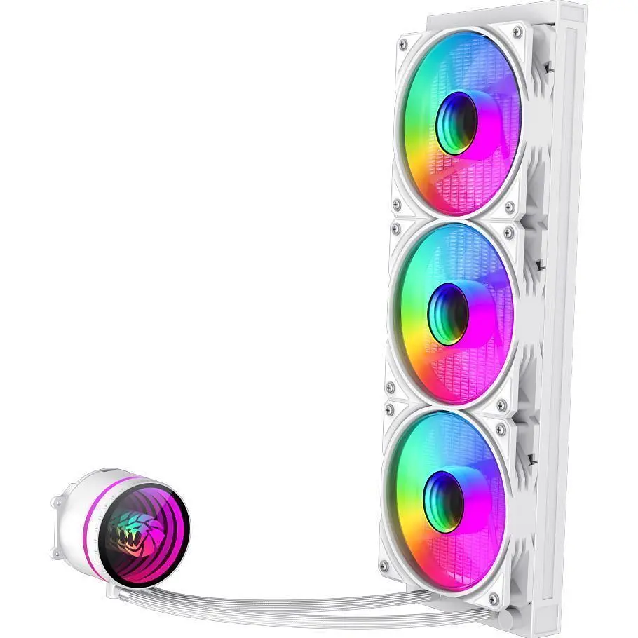 Система водяного охолодження GameMax IceBurg 360 Infinity White [166115] - фото 6