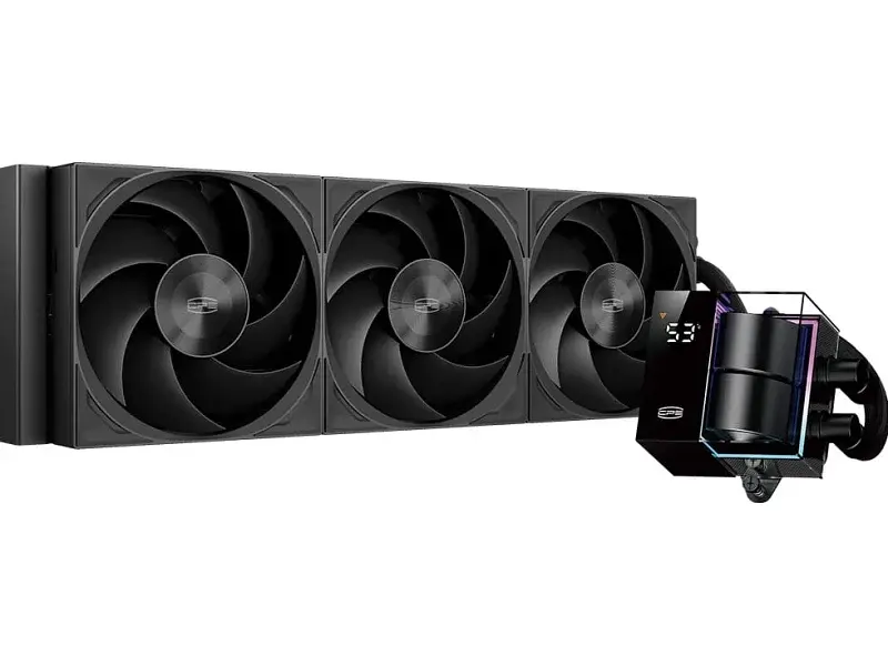 Водяне охолодження PcCooler DS360 PRO Digital Black (D7-S360WBKN-GL)