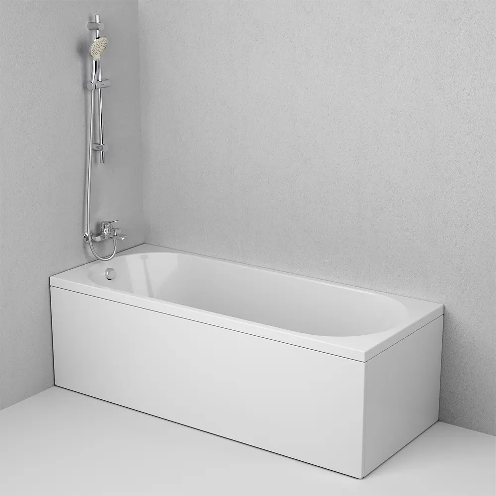 Панель для ванни X-Joy Am.Pm X-Joy білий W72UA-170-070W-P1, Білий - фото 3