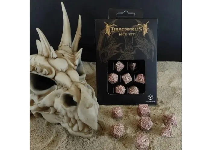 Набор кубиков Dracopolis Dice Set: Yucatan Featherwing , 7 шт. (SDCP02) - фото 5