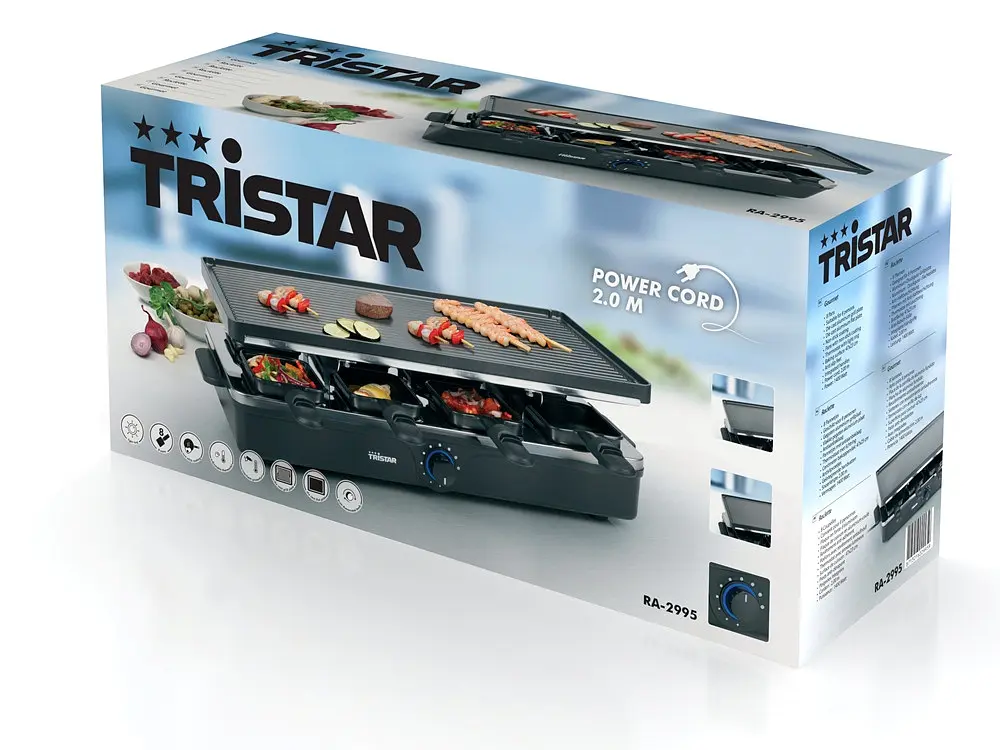 Гриль-раклетниця Tristar RA-2995 - фото 4