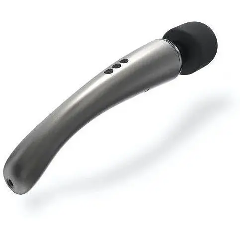 Потужний вібромасажер Dorcel Megawand Chrome Silver перезаряджається 160 режимів - фото 4