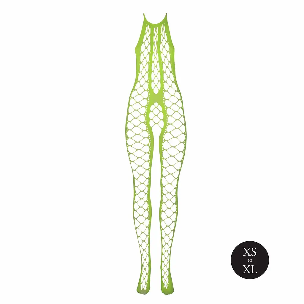 Бодістокінг Ouch! Bodystocking With Halterneck, XS/XL - фото 6