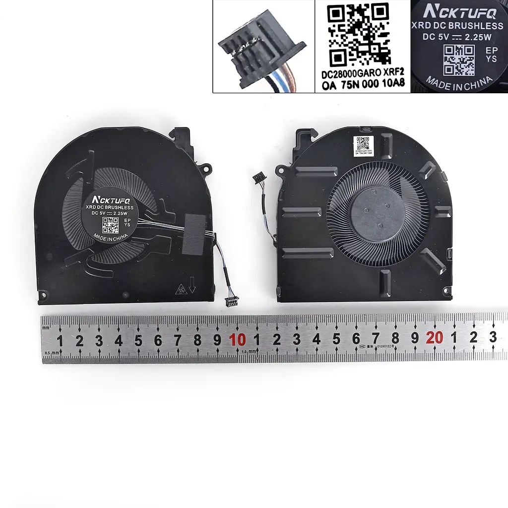 Вентилятор для Lenovo ThinkBook 14 G2 ITL ARE G3 ACL ITL G4 IAP G5 IRL, (NS85C32-20C08, DC28000SND0, Аналог) - фото 3