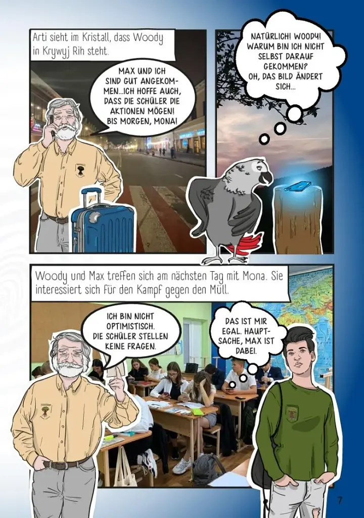 A2. Die Federsammler, COMiX I – Umwelt-Helden in der Ukraine - фото 5