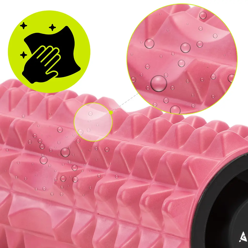 Масажний ролик Actiget EVA 33 x 13 см (валик, роллер) ACT0100 Pink - фото 6