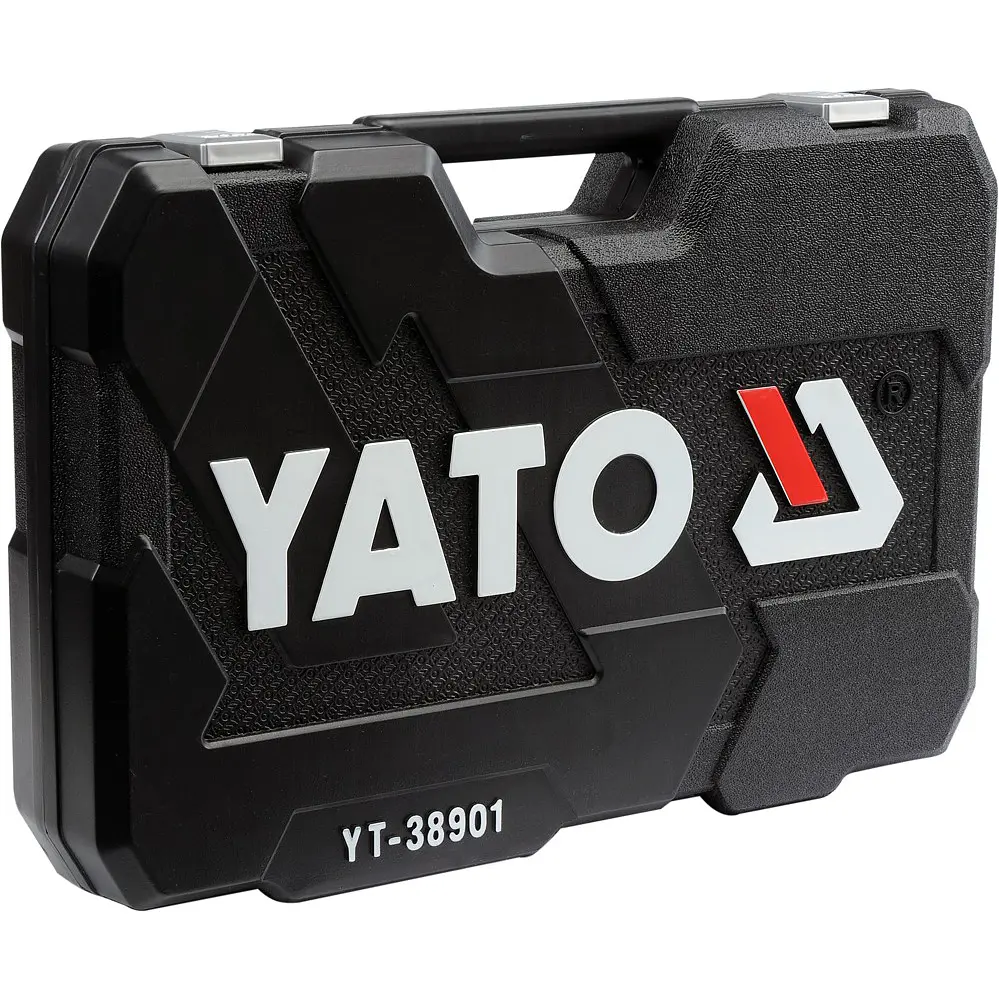 Набір головок торцевих Yato квадрат 1/2", 1/4" з інструментами та насадками 122 шт. (YT-38901) - фото 7