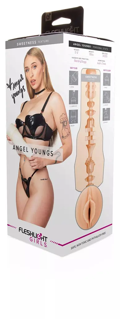 Мастурбатор Fleshlight Angel Youngs Sweetness - фото 6