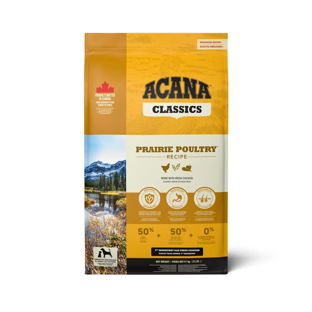 Сухий корм для собак усіх порід Acana Prairie Poultry з птицею 9.7 кг a56011