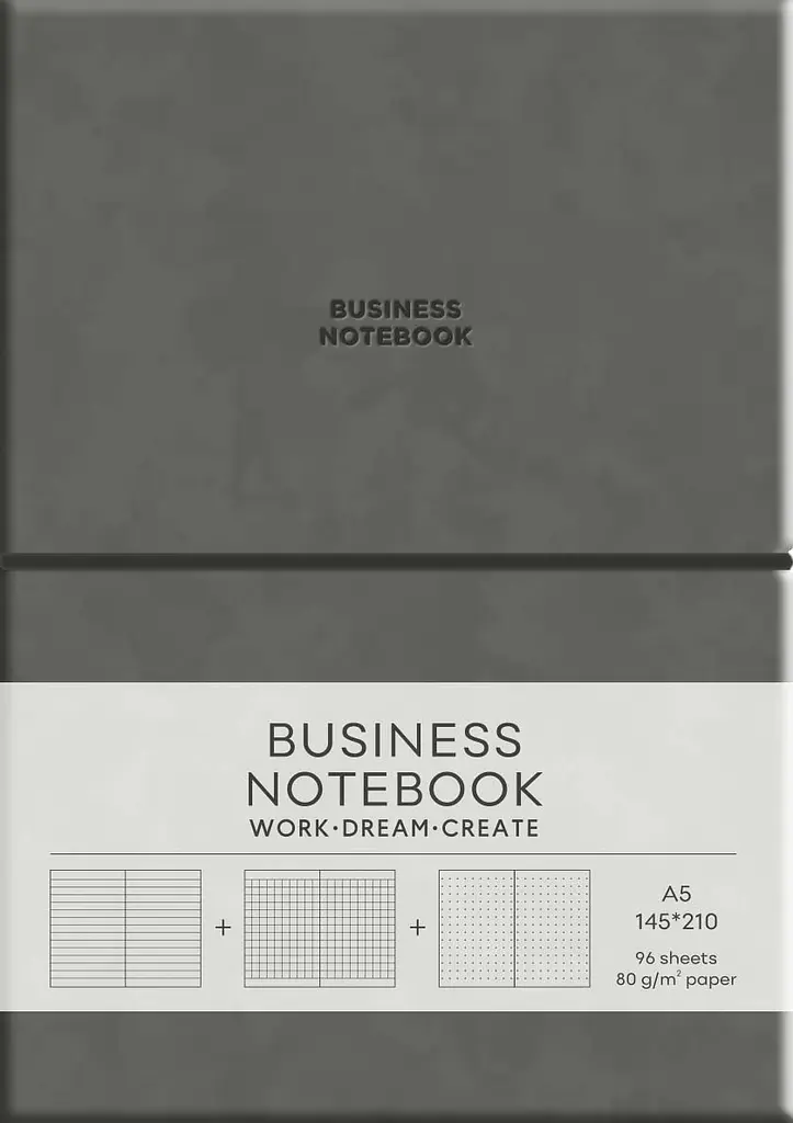 Блокнот «Business». Dark Grey