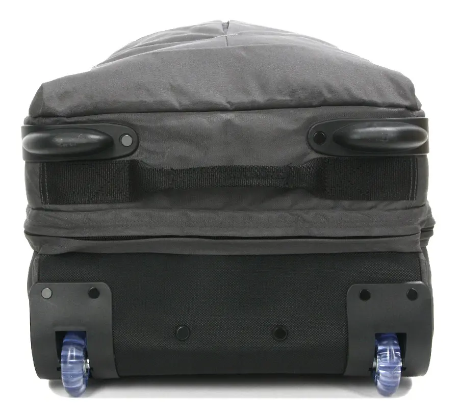 Велика дорожня сумка на колесах Airtex 827 98л L Cірий - фото 2