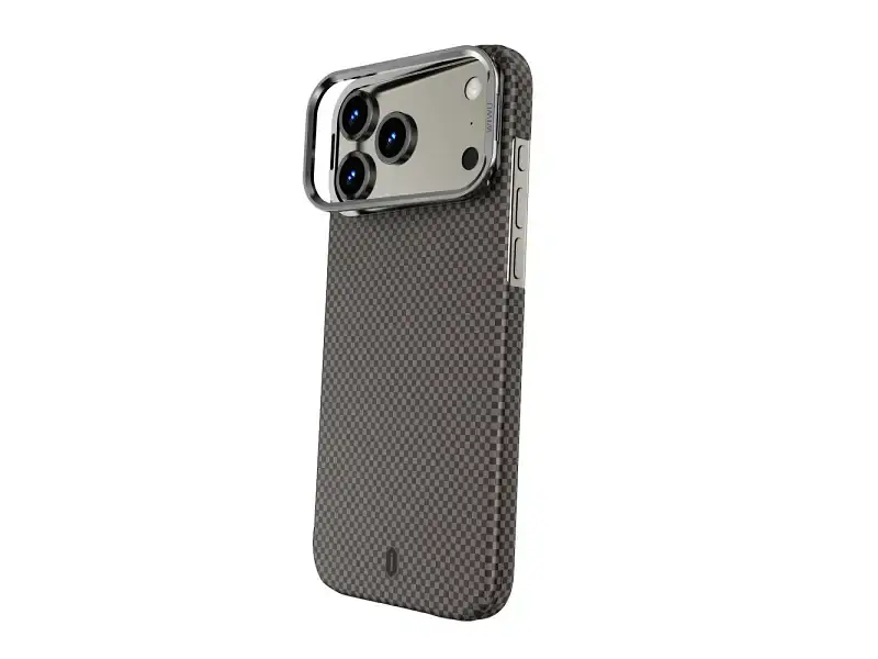 Чохол для смартфона WiWU Aramid Armor DCC-208 iPhone Air Black/Gold (6979107511280) - фото 2