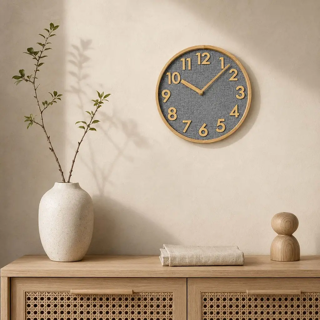 Годинник настінний Technoline WT7235 Grey/Brown (WT7235) - фото 2