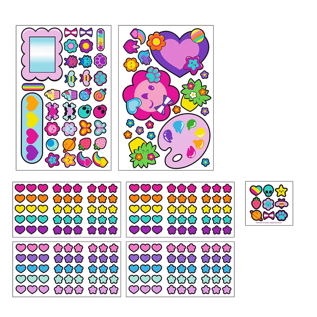 Игровой набор с куклой Decora Girlz Дизайнерский магазин наклеек (D1009) - фото 7