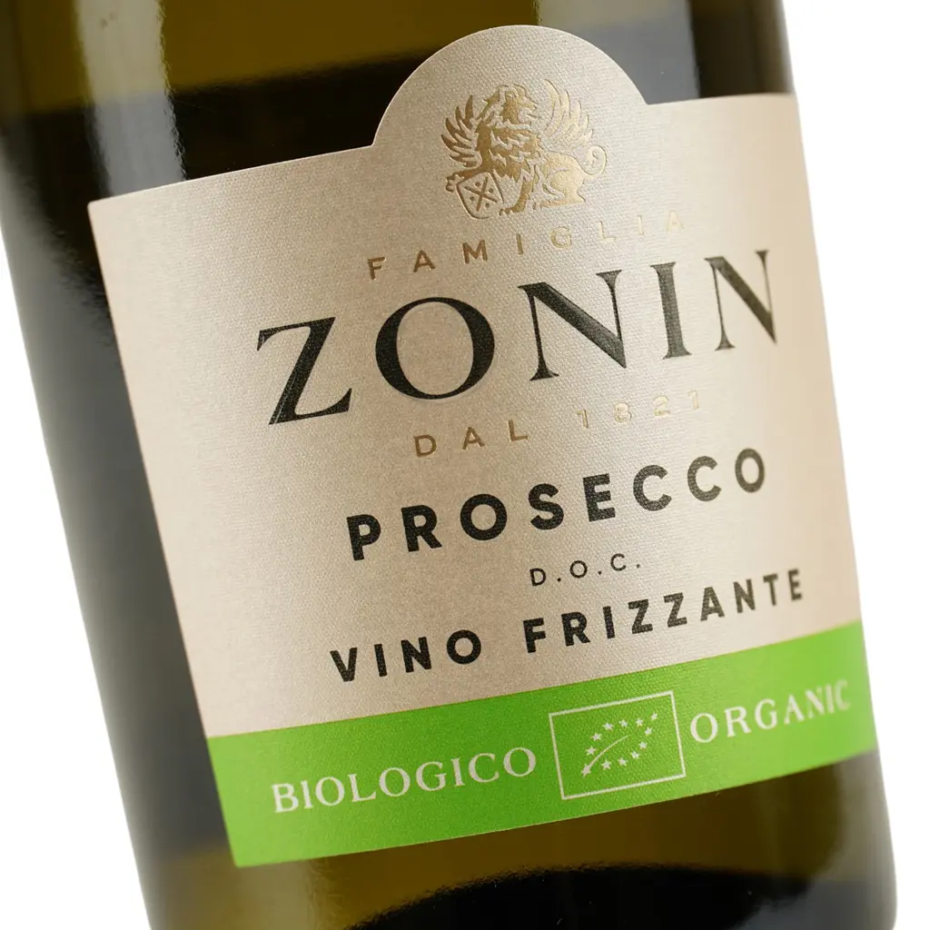 Вино игристое Zonin Prosecco Frizzante Bio Organic белое полусухое 10% 0.75 л - фото 5
