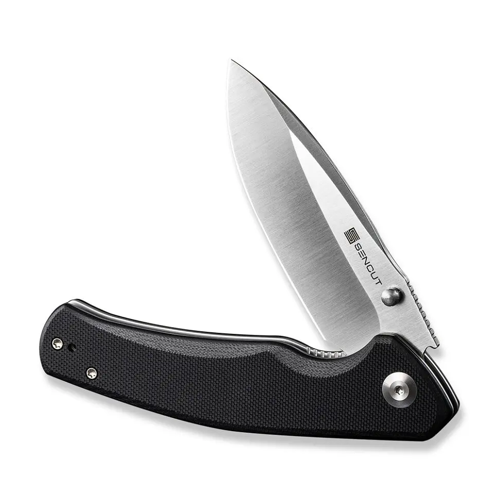 Ніж cкладний Sencut Slashkin S20066-1 чорний G10, Чорний, Чорний - фото 3