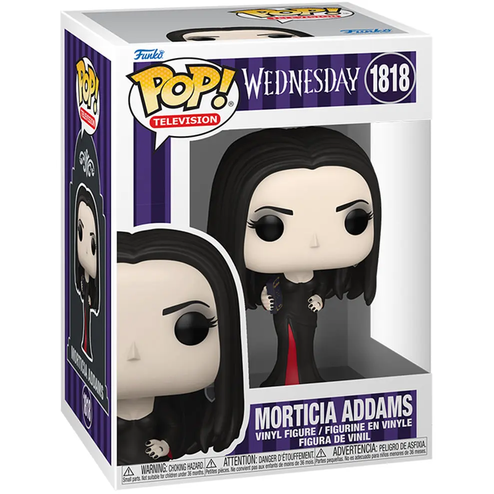 Ігрова фігурка Funko Pop! Wednesday Morticia Addams з книгою заклинань (86680) - фото 2