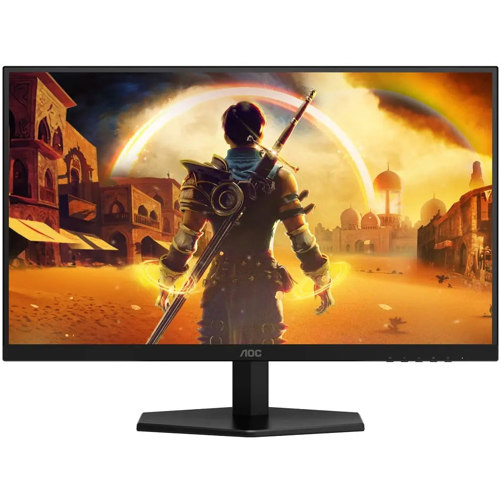Монітор TFT 27" AOC Q27G42XNE, QHD, Fast VA, 180Гц, HDMI, DP, колонки, чорно-червоний (Q27G42XNE) - фото 9