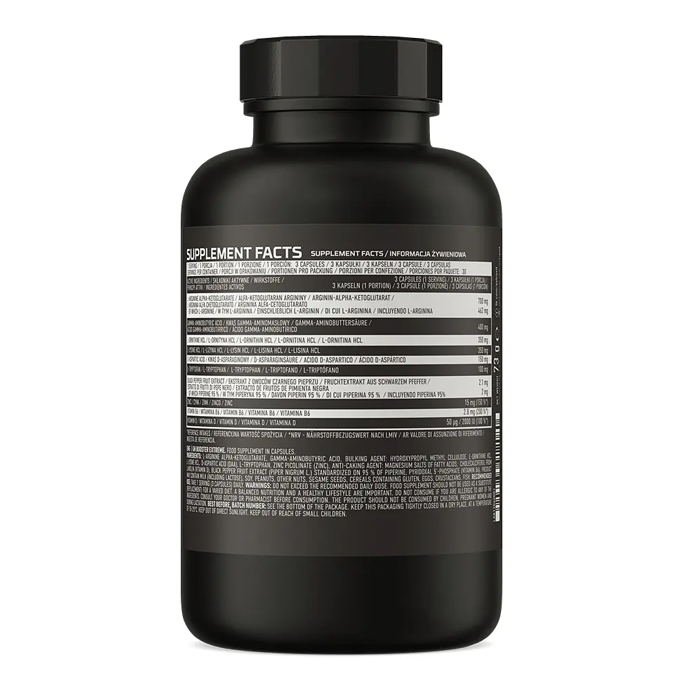 Стимулятор тестостерона GH Booster Extreme 90 капсул OstroVit fit0012865 - фото 2