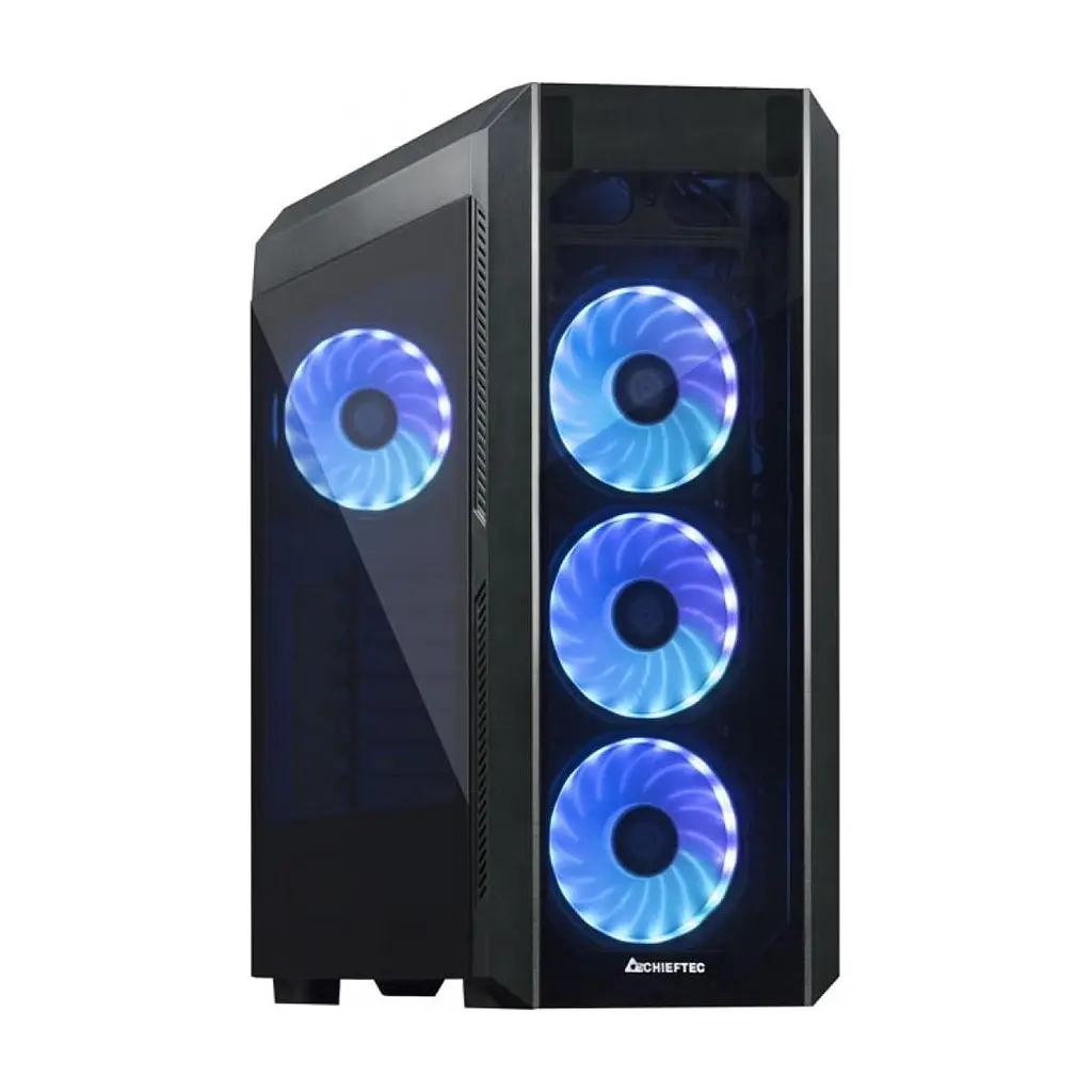 Корпус для ПК Chieftec Scorpion 3 Tempered Glass Edition (GL-03B-OP)