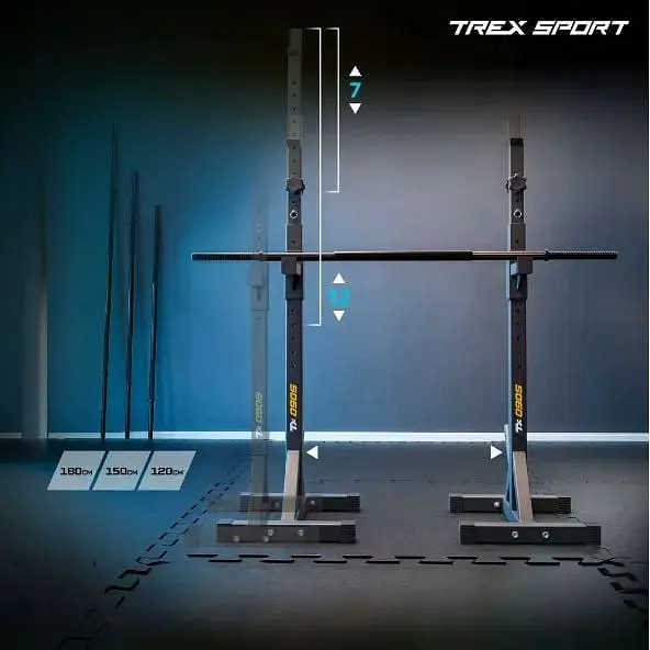 Стойки под штангу Trex Sport TX-090S регулируемые - фото 7