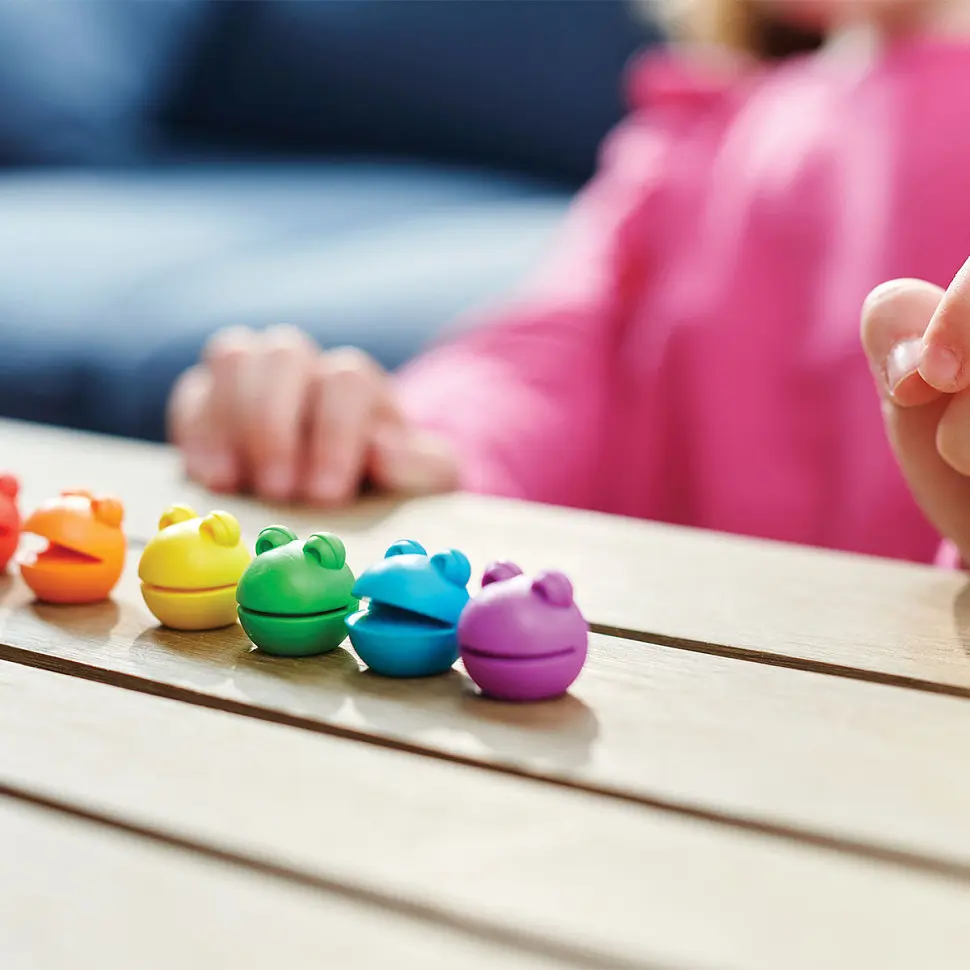 Ігровий набір для навчання рахунку Веселі жаби Numberblobs Learning Resources HM94490-UK 120 жабок - фото 8