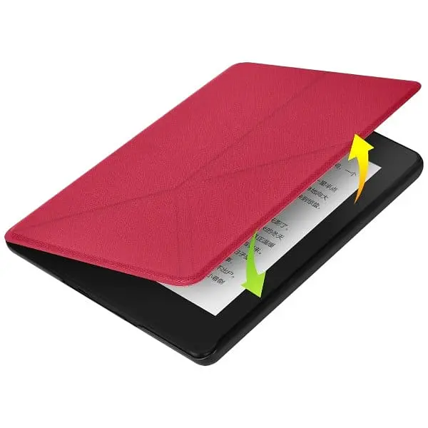 Обложка Ultra Slim Origami BeCover для Amazon Kindle Paperwhite 12th Gen. 2024 7" Red (712841) - фото 6