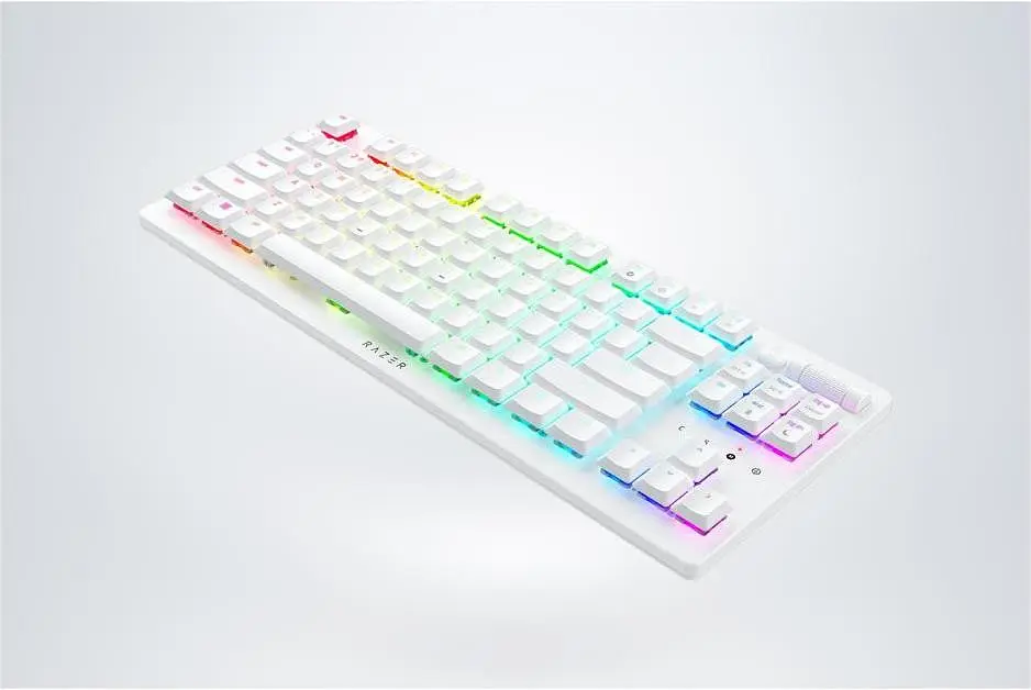 Клавіатура Razer DeathStalker V2 Pro Wireless White (RZ03-04363500-R3M1) - фото 4